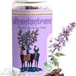 Dhantantram Patchouli Agarbatti Sticks for Pooja – 200g (Pack of 30) Bamboo-Less Incense with Marble Stand | Premium Fragrance for Home, Temple & Meditation Use | Puja Essential