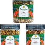 Sangita Mukhwas Pancham, Gutli Mix & Navratna Mouth Freshener Mukhwas Combo| No Artificial Flavour, Colour or Preservatives | Traditional Indian After-Meal Mukhwas | Mouth Freshener, After-Meal Snack, Digestive, (Pack of 3, 200g Each)