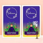 GULESSENCE Nirwanasence Dhoop Batti – Pack of 2 (100 Sticks) with Free Stand, Temple Flower & Gobar Herbal Blend, Floral Spiritual Fragrance for Pooja, Meditation, Havan, Aarti, Rituals