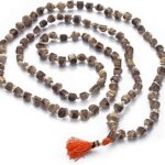 Pray Everyday Tulsi Beads Natural 108+1 Beads Original for Pooja, Jaap Mala, Pooja Mala