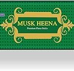 Dhoop Chaon & Co. Musk Heena Masala Incense Sticks, Natural Agarbatti for Daily Pooja, Festive, Home, Positive Energy, Good Health and Wealth, 250gms Pack, Dhoop Chaon & Co.