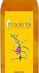 Praakritik Organic Sesame Oil 1L - Gingelly Oil | Unrefined Til ka Tel 1L