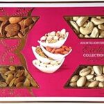 NatureVit Dry Fruits Gift Pack, 200g | Premium Combo of Cashew, Almond, Pistachio & Raisins | 50g Each | Diwali Gift Box for Family, Friends & Corporate Gifting | Healthy Festive Hamper