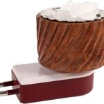 Spocky Decor Wooden Kapur Dani - Bhimseni/Kapoor Diffuser | Essential Oil | Natural Oil | Bakhoor | Kapur | Camphor