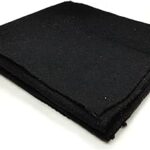 Premium Handcrafted Black Woolen Aasan - Perfect Mat for Meditation & Prayers - Soft, Comfortable (Size 24 x 30 Inch) PATITPAVAN