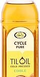 Cycle Pure Cold Pressed Sesame (Gingelly) Oil, 500 ML | Edible Til Oil for Daily Cooking | Free from Argemone | No Additives, Preservatives or Artificial Ingredients added