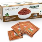 Jaglicious Date Palm Jaggery Powder Sachets – 5g x 30 | Pure Khajur Gur with No Added Sugar | Naturally Milder Sweetness, Chemical-Free, Pack of 1