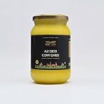 ORGURE - Premium A2 Gir Cow Ghee | Bilona Method | Pure, Natural & Hand-Churned | Grass Fed | Non GMO | No Preservatives | No Adulteration | Immunity Booster | Lab Certified | 5L Tin Pack