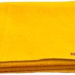 Patitpavan Premium Yellow Woolen Aasan - Completely Handcrafted Perfect Mat for Meditation & Prayers - Soft, Comfortable(Size 23 x 30 Inch) Pack of 1