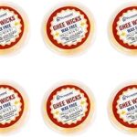 Pujahome Ghee Diya for Puja – 30 Pcs Pack of 6 Cow Ghee Wicks Ghee Batti for Pooja, Festivals, Havans| Long-Lasting, Vegan Ghee Diya Batti with 30-Minute Burning Time-Yellow