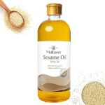 Multano Pro Cold Pressed Sesame Oil Pure Multipurpose Virgin sesame oil for cooking | Sesame Oil for Massage, Skin & Hair Til Ka tel (500ML)