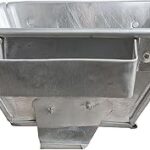 Stainless Steel Hard Material HAVAN KUND with Handle for Ritual, Pooja, Hawan (7×7×5) Inches ||Havan kund|| with 100 GM BLP HAWAN SAMAGRI