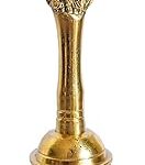 Red Crush Brass Golden Pooja Bell