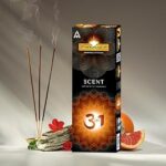 Mangaldeep Scent 3 in 1 - with 3 Perfume Fragrances - Charcoal Free (213gm)