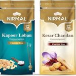Shubhkart Nirmal Kesar Chandan & Kapoor Loban Agarbatti for Pooja & Spiritual Purpose| Charcoal Free Incense Sticks | Incense Sticks with Refreshing Fragrances| Dual Fragrance Agarbatti Sticks