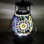 The Heaven Essentials Lamp | Lantern | Decorative Electric Lamp | Hanging Lamp Light | Lamp For Table | Home Decoration | Diwali Lamp | Diwali Decoration | Living Room Decor - Gift Item, Multicolour