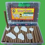 Kapoor Dhoop Sticks Cow Dung Herbal Natural Pure Camphor Dhup Batti Gau Kapur Bhimseni Camphor Bamboo Less Incense Sticks (60, Set of 1)