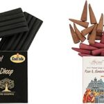 One Pack, Two Aromas – Lemongrass & Mogra Agarbatti with Dry Dhoop Cones | Natural Fragrance Combo for Home & Puja Use
