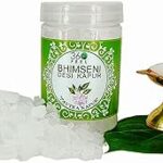 360feel Bhimseni Camphor 500gm Premium Kapoor Jar Kapur isoborneol karpur Pacha karpooram Flakes desi Pure Natural Organic Aromatic for Pooja, Meditation, Havan, Room Freshener, Mosquito Insect Repellent