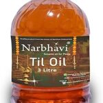 Narbhavi Pure Til Oil for Pooja | Daily oil | Pooja Lamp Oil | Sesame/Gingelly Deepam oil/Diya/Lamp Oil 3Litre…