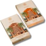 ANAVA Havan Cups Combo Pack-Sandalwood, Cow Dung| Pack of2| 28 havan Cups + 2 Free Stand| Blend of Jatamansi, Sugandhbala (Sandalwood&COWDung)