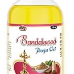 Sandalwood Pooja Oil 120 ML for Akhandjyot, Hawan, Grahpravesh Special for Poojan, Festival and Hindu Religious Ceremonies (Chandan Pooja Oil), Diya Poojan- (120 Ml)