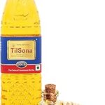 Tilsona Gold Sesame Oil (Cooking Oil)|500 Ml Pet Bottle|100% Pure & Natural Til Oil|No Artifical Flavours & Preservatives|Equal Ratio Of Mufa & Pufa As Recommended By The World Health Organisation