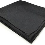 Patitpavan Premium Black Woolen Aasan - Completely Handcrafted Perfect Mat for Meditation & Prayers - Soft, Comfortable(Size 23 x 30 Inch) Pack of 2