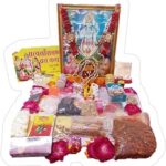 Premanjali Satyanarayan Pooja Kit(30+ Items) with Katha Book,Lakshmi Narayan Shri Yantra,Detailed Pooja Vidhi in Hindi