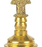 Spillbox Traditional Brass Bell/Ghanti for Pooja/Worship for Temple Home - 4" inch Hanuman