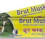 Brut Musk Incense Sticks Rolls | Pack of 2 | 250 GMS Each | Long - Lasting Incense Sticks for Calming & Relaxation, Ideal for Gifting | No Charcoal Agarbatti | Dhoop Chaon & Co.