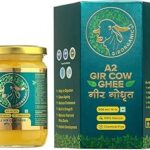 GirOrganic A2 Pure Ghee - 500 ml Glass Bottle | 100% Gir Cow Ghee | Vedic Bilona Method | Grassfed, Cultured, Premium & Traditional Ghee | Immunity Booster | Gopal Ratna Award Winner 2023