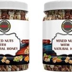 DNH Dishan Nut House Mixed Dry Fruits Panchmeva|Trail Mix|Premium Dry Fruits Mix With Cashews,Almonds,Raisins Etc|Healthy Snacks|Festive Snacking (200 Gram) (Pack Of 2)