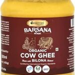 Sanjeevani Organics Himalayan Grassfed Ghee | Bilona Cow Ghee 500ml | Made by Bilona Method | Pesticide & Chemical-Free | Certified Organic healthy Bilona Ghee