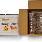 BULLOCKY Cow Dung Cakes for Pooja/Agnihotra (300 grams) -Pack of 30