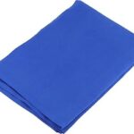 Traditional Blue Pooja Aasan Cloth for Mandir | Multipurpose Cotton Chowki Aasan Kapda | Puja Cloth for Puja Table, Deity Idols, and Altar | Worship Mat for Home Temple (Pack of 1, 1.25 Meter)