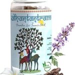 Dhantantram Nag Champa Agarbatti Sticks for Pooja – 200g (30 Sticks) with Marble Stand | Premium Incense for Meditation, Home Mandir & Spiritual Rituals
