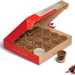 Nirmalaya Premium Organic Havan Cups | Pack of 15 Sambrani Dhoop Cups for Pooja | Made with Jatamansi, Loban, Guggal & Natural Herbs | Ideal for Meditation, Yoga and Aromatherapy