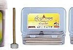 SHREE GURU VANDANA DHOOP V AGARBATTI Guggul Dhoop in Round Box-2box Chandan 40 Incense Sticks Agarbatti Best for Pooja,Spa and Home Fragnance