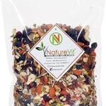 NatureVit Healthy Mix Dry Fruits, Nuts & Seeds, 200g [Cashews, Almonds, Raisins, Pistachios, Pumpkin, Sunflower, Watermelon, Black Currant, Cranberry & Many More]