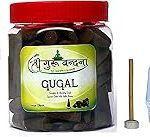 SHREE GURU VANDANA DHOOP V AGARBATTI Rose Dhoop in Round Box-Guggul Dhoop 60cones-Guggul 40 Incense Sticks Agarbatti-for Pooja Special