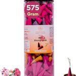 SADASHIVA Natural Dhoop Cones for Pooja & Meditation | Long-Lasting Herbal Fragrance Agarbatti | Charcoal-Free Bamboo Less Incense Sticks for Home, Temple & Office (Pack of 230 Cones)