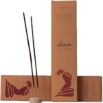 Amayah Rose Agarbatti | Organic Luxury Incense Sticks (Pack of-5) | (100% Natural & 0% Charcoal) | Hand-Rolled Incense Sticks - (25x5) (Re_Agarbatti-P)