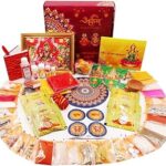 ARKAM Diwali Puja Samagri Kit for Mahalakshmi/Diwali Puja Kit/Diwali Puja Samagri Kit (45+ Items) with Detailed Puja Vidhi in English and Hindi