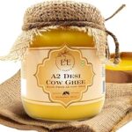 Earth and Essentials A2 Bilona Desi Cow Ghee (500ml) - 100% Pure & Healthy Farm Fresh Gir Cow Ghee | Rich in Nutrients & Antioxidant I Lab Tested I Boost Immunity, Easy to Digest, Lowers Cholesterol