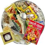 ME & YOUAll in One Pooja thali with 33 Items - Pooja Items for Special Festivals | Navratri Puja samagri kit | Pooja Samagri for Diwali, Hawan Pooja, Housewarming Pooja | Indian Festival Pooja Kit.