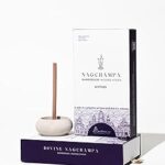 Sadhna.co Bambooless Incense Sticks | Natural Agarbatti for Pooja, Meditation & Relaxation | Chemical-Free, Long-Lasting Fragrance | 40 Sticks Per Pack (Nagchampa)