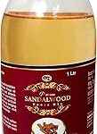 WQT- Premium Sandalwood Pooja oil - (1000 ML) For Religious Ceremonies and Akhand Jyot and Havan Kund Poojan
