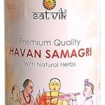 Satvik Havan Samagri for Pooja - 320gm |100% Pure and Natural for Hawan kund, Durga Puja, Home Pooja, Yagya,Diwali and Other Occassions
