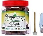 SHREE GURU VANDANA DHOOP V AGARBATTI Rose Dhoop in Round Box-Guggul Dhoop 40cones-Guggul 40 Incense Agarbatti Best for Pooja,Spa and Home Fragnance